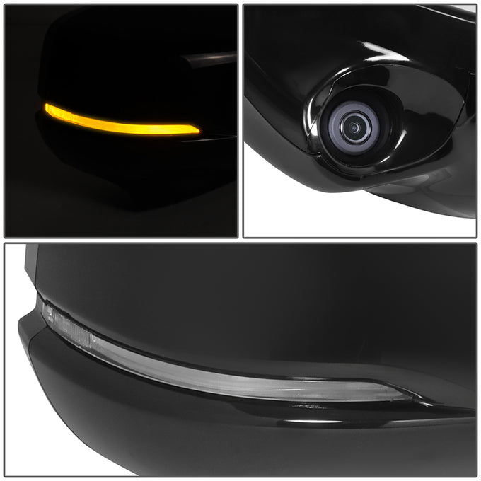 Powered Side View Mirrors With Heated, Signal <BR>13-15 Honda Accord