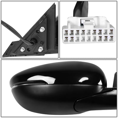 Powered Side View Mirrors With Heated, Signal, Memory <BR>18-22 Honda Accord
