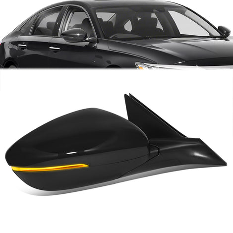 Powered Side View Mirrors With Heated, Signal, Memory <BR>18-22 Honda Accord