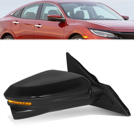 Factory Style Door Mirror (Passenger Right) <BR>17-21 Honda Civic