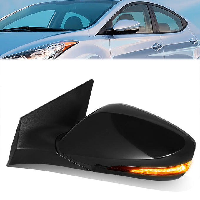 Powered Side View Mirrors <BR>11-13 Hyundai Elantra
