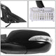 Powered Left Side Mirror W/ Turn Signal<br>10-16 Hyundai Genesis Coupe