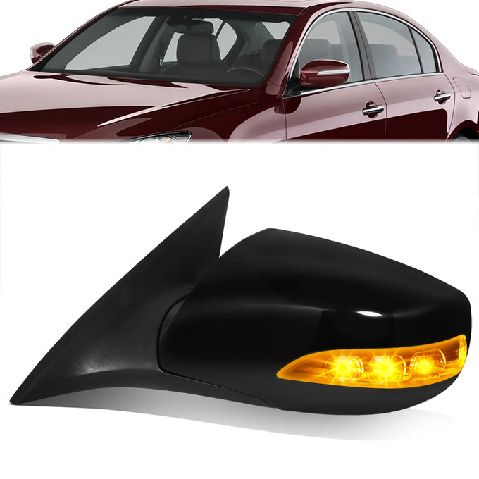 Factory Style Door Mirror (Driver Left) <BR>10-16 Hyundai Genesis Coupe