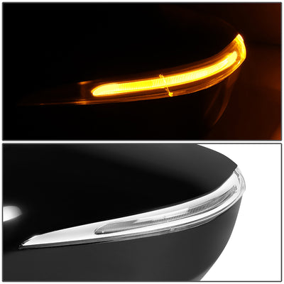 Powered Left Side Mirror W/ Heated Defroster, Signal<br>13-16 Hyundai Santa Fe Sport