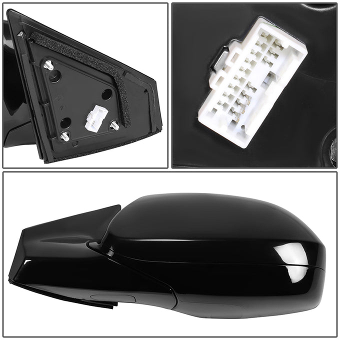 Powered Left Side Door Mirror<br>13-16 Hyundai Santa Fe
