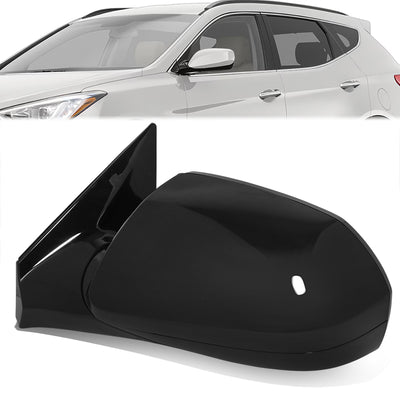 Powered Left Side Door Mirror<br>13-16 Hyundai Santa Fe