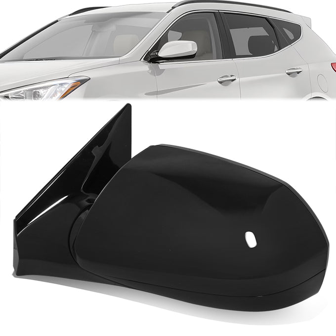 Powered Left Side Door Mirror<br>13-16 Hyundai Santa Fe