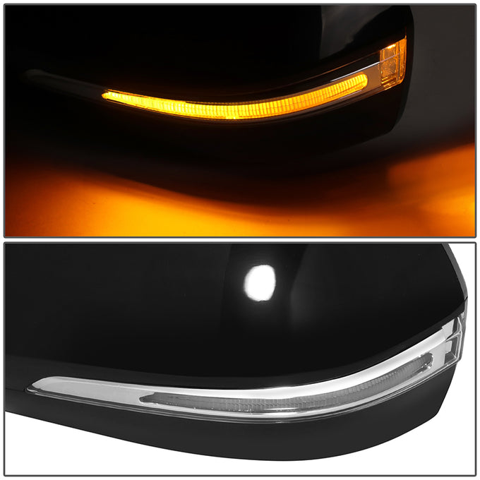 Factory Style Door Mirror (Driver Left) <BR>13-16 Hyundai Santa Fe