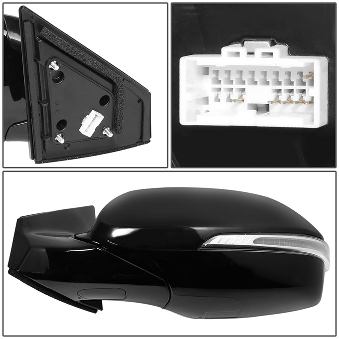 Factory Style Door Mirror (Driver Left) <BR>13-16 Hyundai Santa Fe