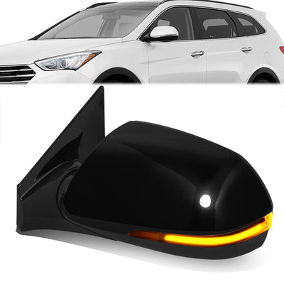 Factory Style Door Mirror (Driver Left) <BR>13-16 Hyundai Santa Fe