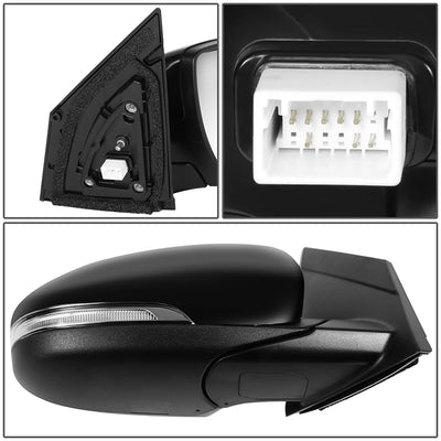 Factory Style Door Mirror (Driver Left) <BR>16-18 Hyundai Tucson