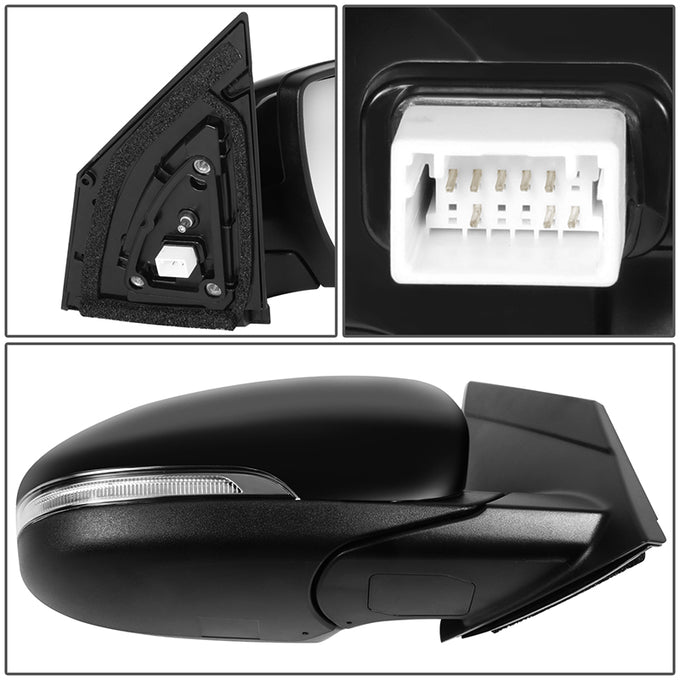 Factory Style Door Mirror (Driver Left) <BR>16-18 Hyundai Tucson