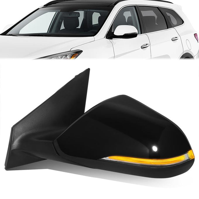 Powered Left Side Mirror W/Blind Spot <br> 15-17 Hyundai Sonata