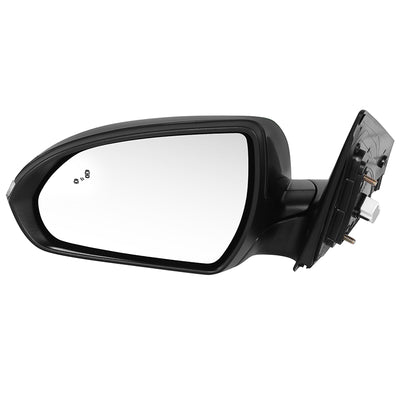 Powered Left Side Mirror W/ Heated, Signal, Blind Spot<br>17-18 Hyundai Elantra
