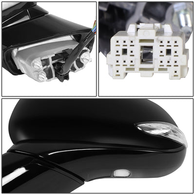 Factory Style Door Mirror (Driver Left) <BR>19-20 Hyundai Santa Fe