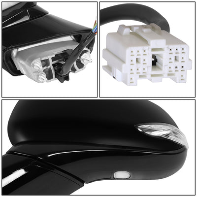 Factory Style Door Mirror (Driver Left) <BR>19-20 Hyundai Santa Fe