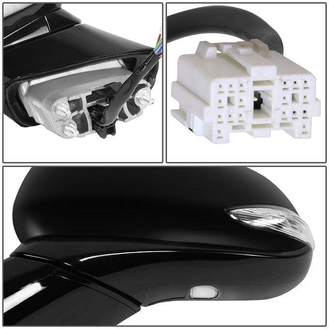 Factory Style Door Mirror (Driver Left) <BR>19-20 Hyundai Santa Fe