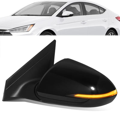 Left Side Mirror W/Heated ,Turn Signal <br> 19-20 Hyundai Elantra
