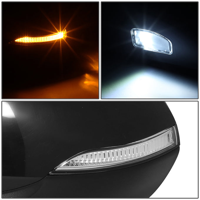 Powered Side View Mirrors With Heated, Signal, Memory <BR>17-22 Hyundai Ioniq