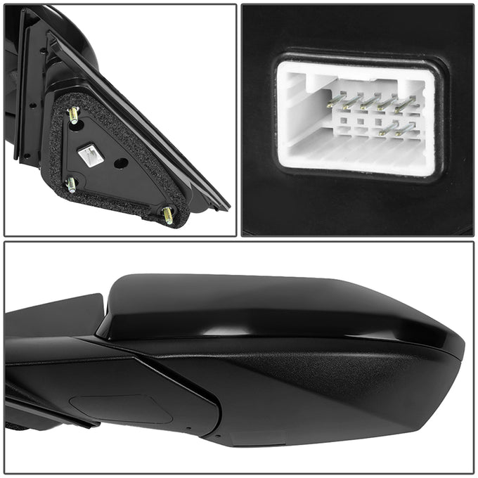 Factory Style Powered Left Side Mirror<br>21-23 Hyundai Elantra