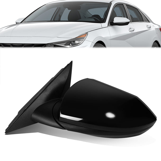 Factory Style Powered Left Side Mirror<br>21-23 Hyundai Elantra
