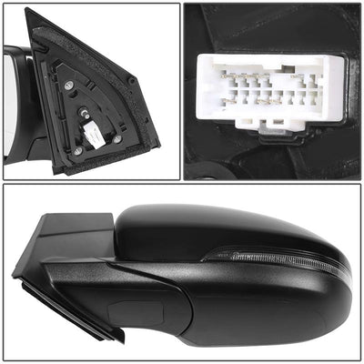 Powered Left Side Mirror W/Heated, Turn Signal <br> 19-21 Hyundai Tucson