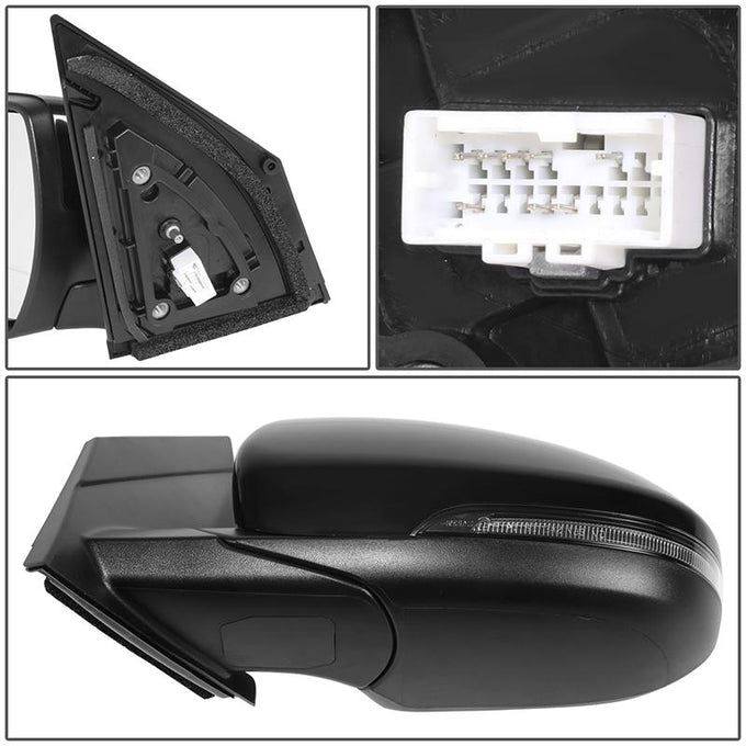 Powered Left Side Mirror W/Heated, Turn Signal <br> 19-21 Hyundai Tucson