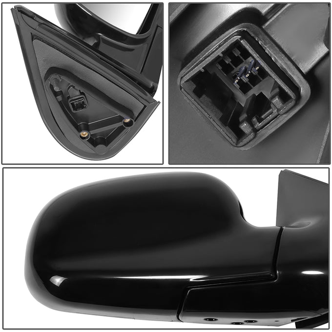 Powered Side View Mirrors <BR>03-04 Hyundai Santa Fe