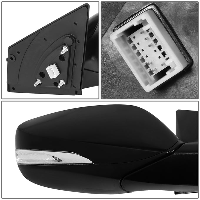 Powered Side View Mirrors <BR>11-13 Hyundai Elantra