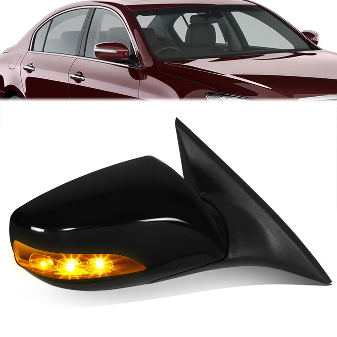 Powered Right Side mirror W/ Turn Signal<br>10-16 Hyundai Genesis Coupe
