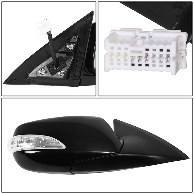 Factory Style Door Mirror (Passenger Right) <BR>10-16 Hyundai Genesis Coupe