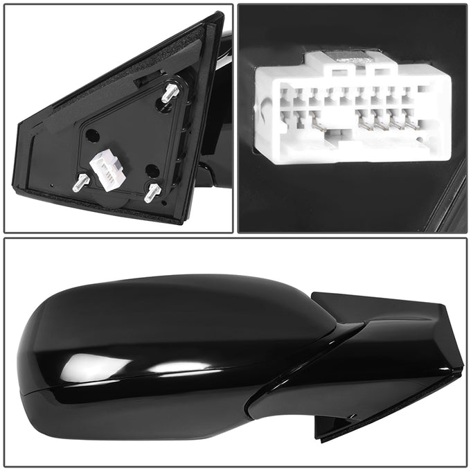 Powered Right Side Mirror W/ Heated Defroster<br>13-16 Hyundai Santa Fe Sport