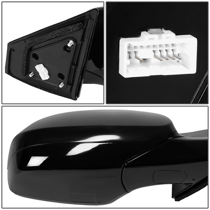 Powered Right Side Mirror W/ Heated Defroster<br>13-16 Hyundai Santa Fe
