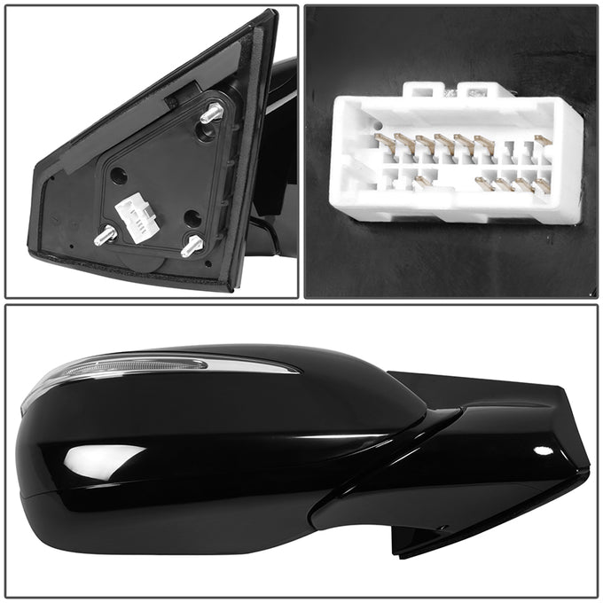 Factory Style Door Mirror (Passenger Right) <BR>13-18 Hyundai Santa Fe Sport
