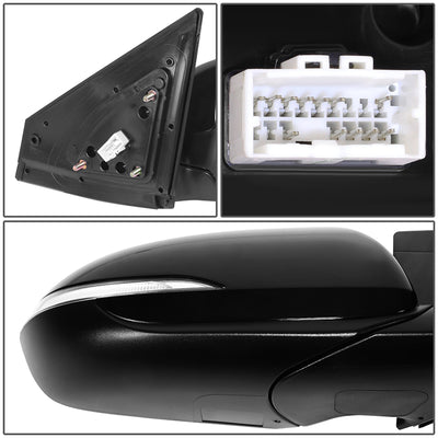 Powered Right Side mirror W/Heated, Signal, Memory<br>17-18 Hyundai Elantra