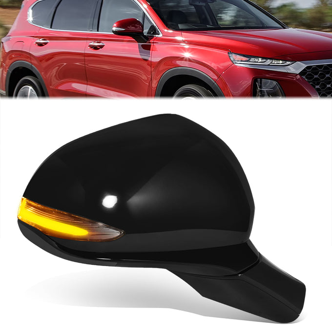 Factory Style Door Mirror (Passenger Right) <BR>19-20 Hyundai Santa Fe