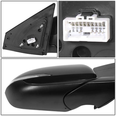 Right Side Mirror W/Heated, Turn Signal,Memory <br> 19-20 Hyundai Elantra