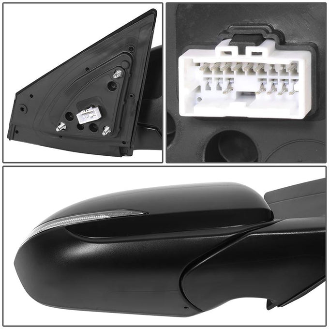 Right Side Mirror W/Heated, Turn Signal,Memory <br> 19-20 Hyundai Elantra