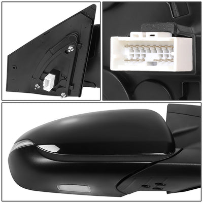 Powered Side View Mirrors With Heated, Signal, Memory <BR>17-22 Hyundai Ioniq