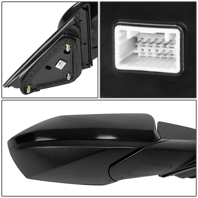 Factory Style Powered Right Side mirror<br>21-23 Hyundai Elantra