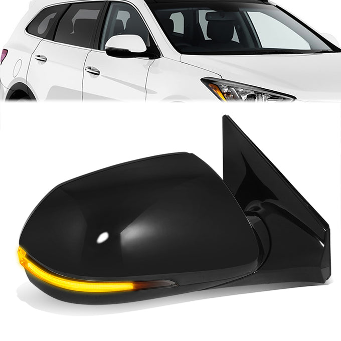 Factory Style Door Mirror (Passenger Right) <BR>13-16 Hyundai Santa Fe