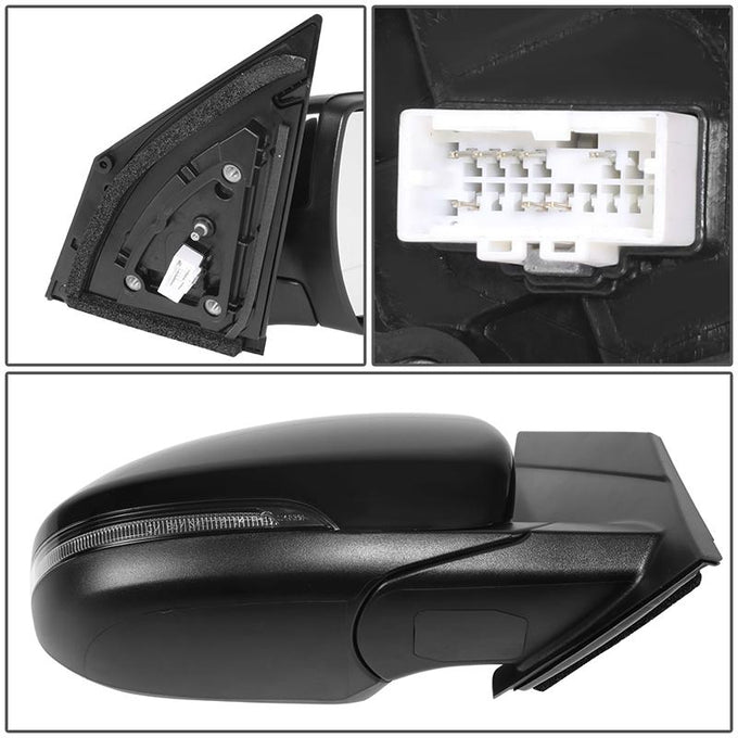 Powered Right Side Mirror W/Heated, Turn Signal <br> 19-21 Hyundai Tucson