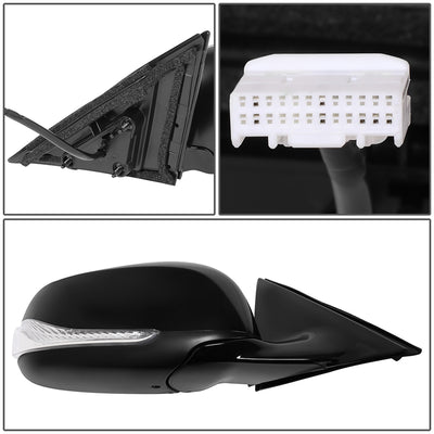 Factory Style Door Mirror (Passenger Right) <BR>14-21 Infiniti Q50