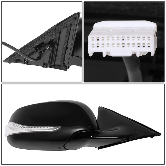 Factory Style Door Mirror (Passenger Right) <BR>14-21 Infiniti Q50