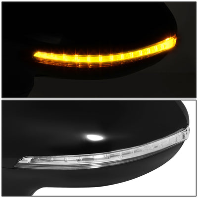 Powered Side View Mirrors With Heated, Signal <BR>14-17 Kia Rio