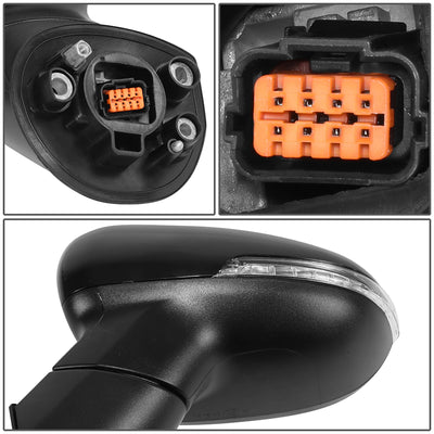 Powered Side View Mirrors With Heated, Signal <BR>14-17 Kia Rio