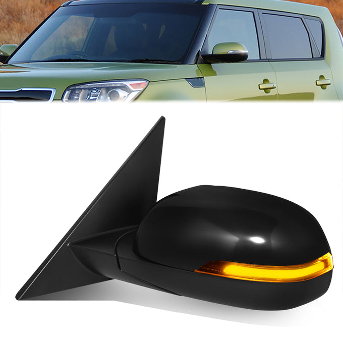 Powered Side View Mirrors , Signal <BR>14-19 Kia Soul