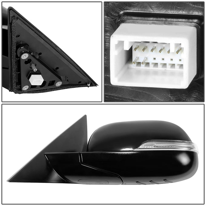 Powered Side View Mirrors <BR>14-16 Kia Soul