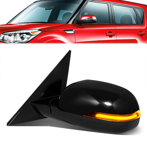 Powered Side View Mirrors <BR>14-16 Kia Soul