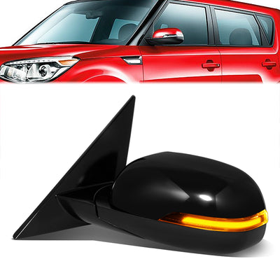 Powered Side View Mirrors <BR>14-16 Kia Soul